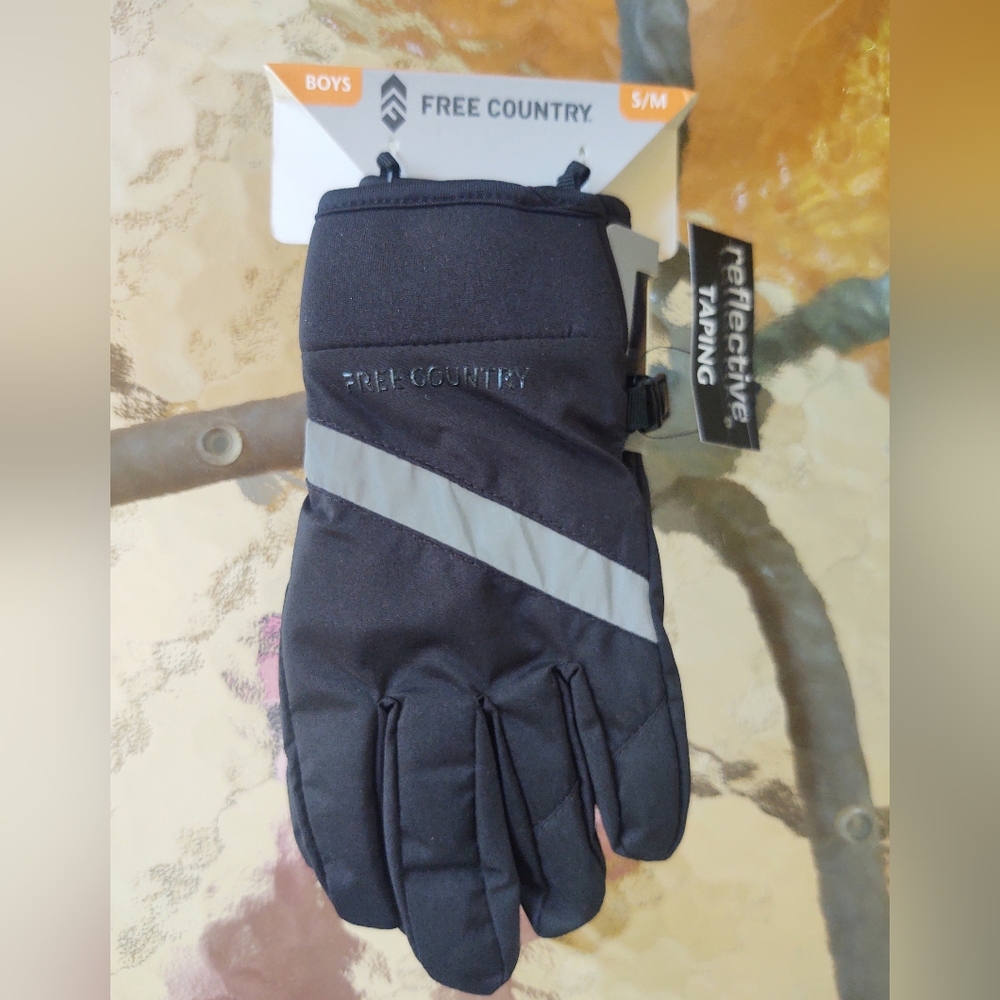 NWT Free Country Screen Compatible Boys Gloves